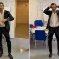 Trener Zvezde došao sav mokar na konferenciju: Igrači ga okupali, on održao motivacioni govor za pamćenje