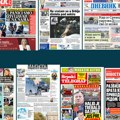 Naslovne strane sutrašnjih novina: Prelistavanje štampe za ponedeljak, 20. oktobar 2025. godine