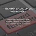 Portalu Autonomija potrebna pomoć da plati sudske troškove po tužbi Save Manojlovića