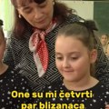 Čak četiri para blizanaca ide u isti razred: Mnogi misle da vide duplo, a ovako ih učiteljica razlikuje (foto/video)