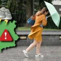 Kiša će prekriti ovaj deo Srbije Lepo vreme pokvariće pljusak