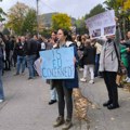 Protest građana u Severnoj Mitrovici zbog hapšenja Arsenijevića