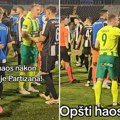 Đorđe Ivanović napravio haos u Humskoj: Isplivao snimak, Partizanovog klinca uhvatio za uho