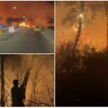 (Видео) Људи хитно евакуисани из хотела! Велики пожар у анталији Ватра се брзо шири шумом, ветар отежава гашење!