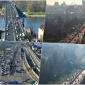 Standardan jutarnji špic u Beogradu: Najveće gužve na Brankovom mostu u smeru ka Novom Beogradu, GSP funkcioniše normalno