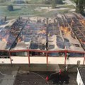 Veliki požar u fabrici papira Celeks u Banjaluci pod kontrolom, nema žrtava