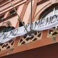 VIDEO: Sukob aktivista koji su protiv kamenoloma i obezbeđenja zgrade Opštine Zaječar