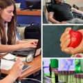Privrednici se odazvali humanitarnoj akciji! Zaposleni u Privrednoj komori Vojvodine dali krv (video, foto)