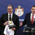 Predsednik Srbije organizovao prijem za vaterpoliste: „Bio sam namćor, nisam očekivao zlato“