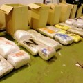 U Beogradu uhapšeno 10 osoba,zaplenjeno oko 170 kilograma droge amfetamin