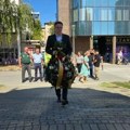 Položeni venci kod spomenika „Uspenje“ u znak sećanja na poginule Kragujevčane