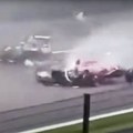Uznemirujuće! Pojavio se snimak smrti mladog vozača: Formula se raspala na paramparčad, pet bolida se sudarilo!