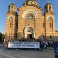 У Бањалуци одржан скуп и молебан за убијене Србе на Косову
