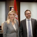 Popović i Žiofre razgovarali o pravnim pitanjima: Cilj usklađivanje pravnog okvira sa ustavnim amandmanima