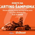 Doživite G-Drive #takomoćno karting iskustvo: Čekamo te na drugoj trci karting šampionata!