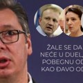 Jad i beda đilasovaca Žale se da Vučić neće sa njima u duel, a onda pobegnu od njega kao đavo od krsta! (VIDEO)