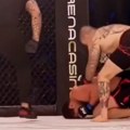 Bakočević brutalno nokautirao rivala posle 39 sekundi, protivniku curila krv iz oka VIDEO