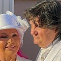 Zorica Brunclik na svojoj svadbi u belom odelu sa šeširom: "Samo sam jednom pomislila na razvod"