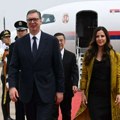 Vučić sa suprugom stigao u Kinu, poseta od istorijskog značaja za našu zemlju