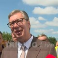 Vučić obilazi radove kod Velike Plane: Most preko Morave gradi se posle više od jednog veka