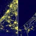 Gaza se ne vidi iz svemira! NASA objavila fotografije, crna mrlja na zemlji, Izrael obustavio snadbevanje strujom