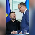 Зеленски у Берлину, са Мерцом о рату са Русијом Немачки канцелар украјинског председника дочекао уз поруку "Јаки партнери за…