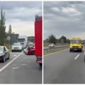 (Video) Ima mrtvih! Stravična nesreća na auto-putu Beograd–Niš! Sudarili se kamion i putnički automobil