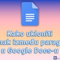 Kako ukloniti razmak između paragrafa u Google Docs-u