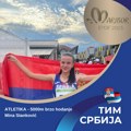 Srpski atletski savez proglasio Minu Stanković za najuspešniju mlađu juniorku u 2023. godini