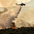 Bugarska vojska sa dva helikoptera pomaže u gašenju požara na bugarsko-grčkoj granici