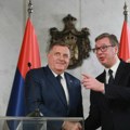 Dodik: Podrška predsedniku Vučiću, pokazao je da neće pokleknuti pred pritiscima