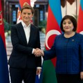 Ana Brnabić se sastala sa predsednicom skupštine Azerbejdžana u Bakuu: Zahvalni smo na poštovanju teritorijalnog integriteta…