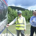 Ministar Goran Vesić obišao radove: Obnova puta ka bolnici jedan od najvažnijih projekata u Priboju