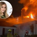 Šok prizori - kuća slavne manekenke u plamenu! 94 vatrogasaca bori se sa vatrenom stihijom! (video,foto)