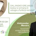 Predavanje „Daljinsko grejanje: kostur iz ormana ili usluga u funkciji razvoja” u ponedeljak u Nišu