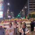 Grmelo ispred RTS-a: Rio Tinto, marš sa Drine! (video)
