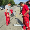Obeležavanje horizontalne saobraćajne signalizacije