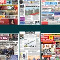 Naslovne strane sutrašnjih novina: Prelistavanje štampe za utorak, 30. septembar 2025. godine