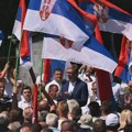 ANEM traži da se hitno otkrije ko su muškarci u crnom koji su napali novinare na Vučićevom skupu