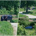 Prve slike s mesta užasnog zločina u Kragujevcu: Bivšu ubadao do iznemoglosti pa telo ostavio na njivi pored automobila…