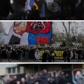 Kako se druže prve ekipe Grobara, unose koreografije, crtaju murali: Rusi objavili brutalan snimak iz Beograda