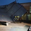 Uklonjen deo krova škole koji je pao tokom nevremena u Kragujevcu