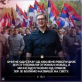 „Oni ne odustaju od obojene revolucije, a mi ne odustajemo od… fotošopa“: Šta nije u redu s ovom fotografijom Vučića