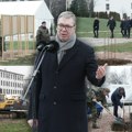 Predsednik Vučić položio kamen temeljac u kasarni "Banjica" Novi objekti Ministarstva odbrane i Generalštaba na 50.000…