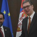 Vučić sa predsednikom iračkog parlamenta o Kosovu i Bliskom istoku