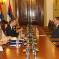 Predsednik Narodne skupštine Srbije Vladimir Orlić sa ambasadorom Izraela Jahelom Vilanom