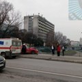 Saobraćajka u Bulevaru oslobođenja, popeo se kolima na trotoar