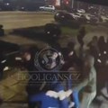 Pojavio se snimak: Sukob navijača Hajduka i Dinama oko grafita! Video