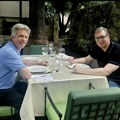 "Srećno, Orlovi": Vučić ručao sa britanskim ambasadorom: Njegova ekscelencija plaća sledeću večeru pošto ćemo da ih…