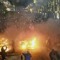 Masovni protesti u Gruziji zbog obustave pregovora sa Evropskom unijom (VIDEO)